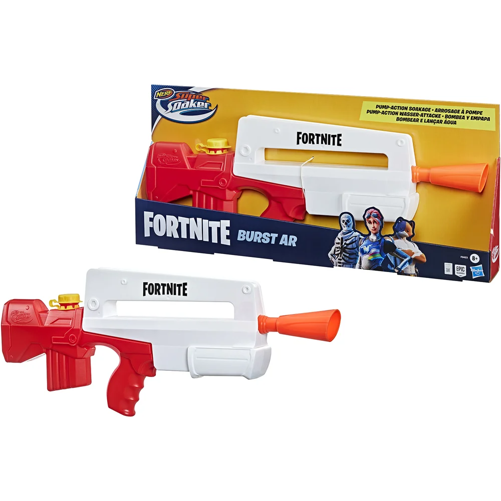 Nerf - Supersoakeroaker Fortnite Burst AR-L Waterpistool Afbeelding 1