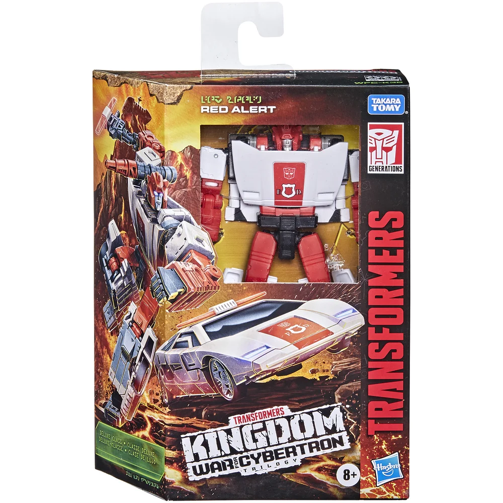 Transformers Generations Deluxe Red Alert Figure Afbeelding 1
