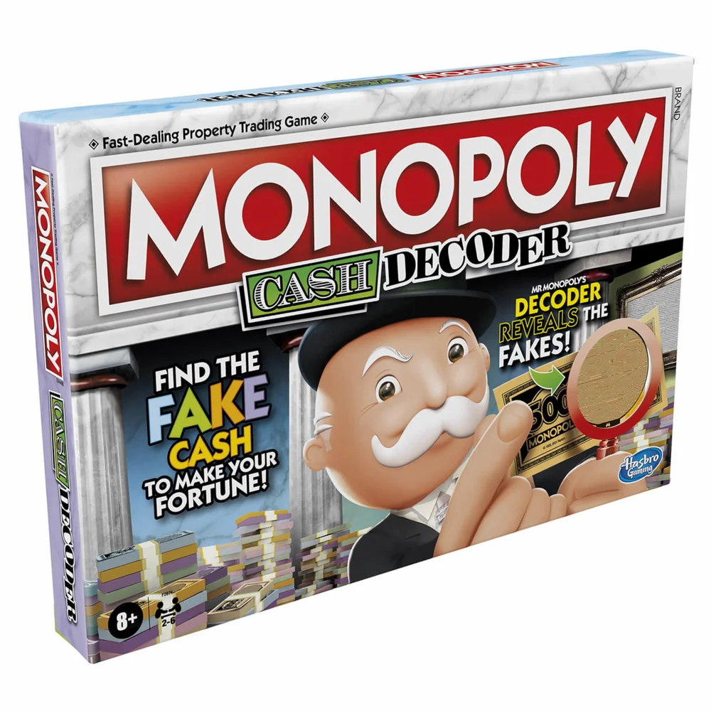Monopoly Board Game - Crooked Cash Edition Afbeelding 1
