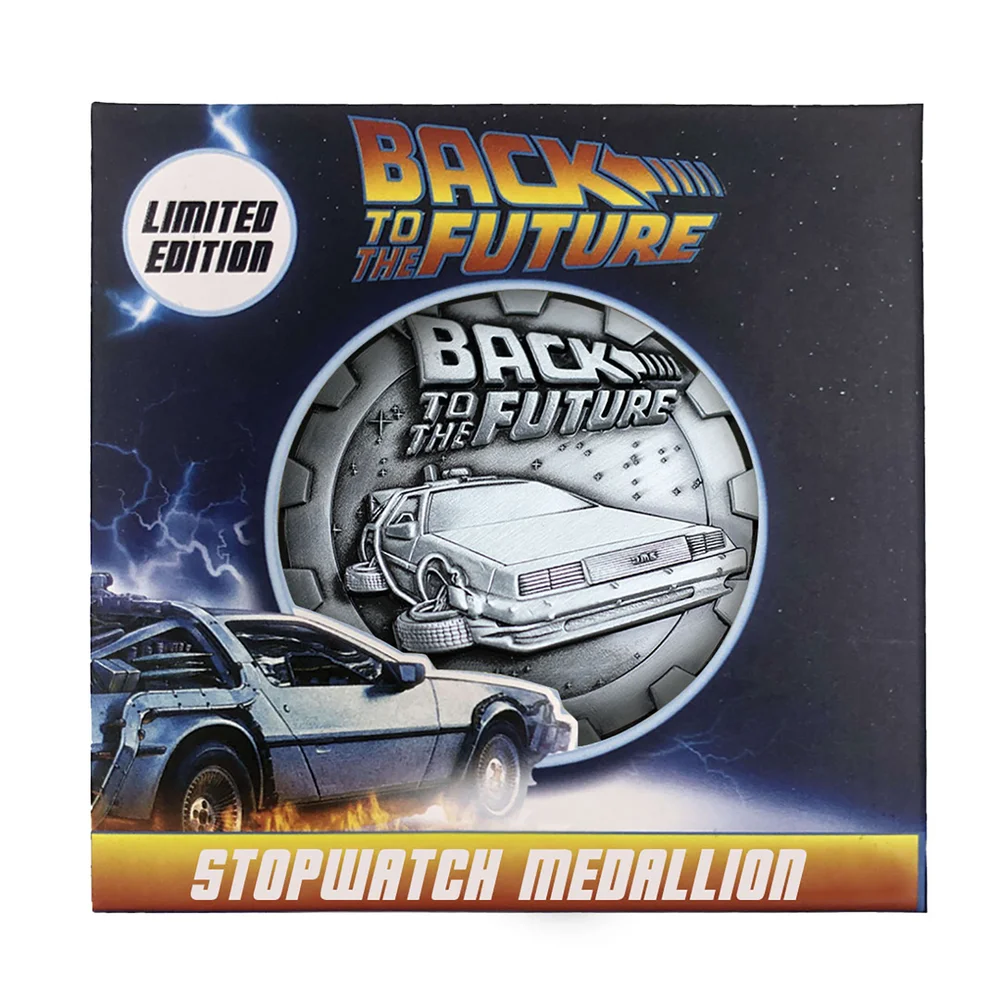 Back to the Future Stopwatch Limited Edition Medaillon Afbeelding 1