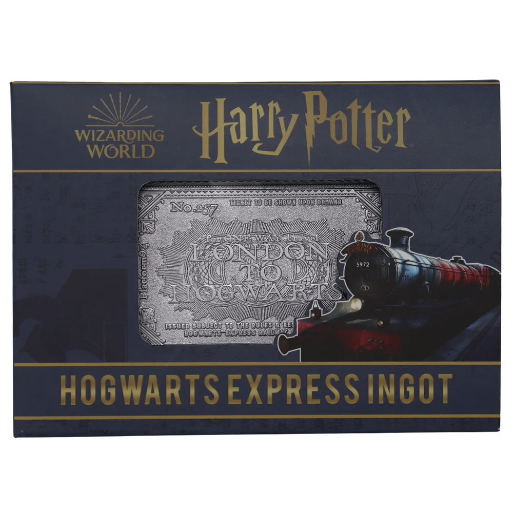Dust! Harry Potter train ticket ZBOX Ingot exclusive Afbeelding 1