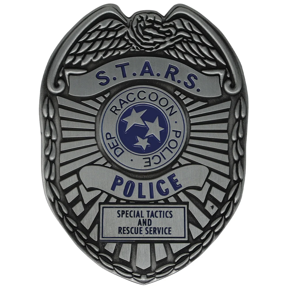 Resident Evil Racoon City Police Dept. Badge Medallion Replica - Zavvi Exclusive Afbeelding 1