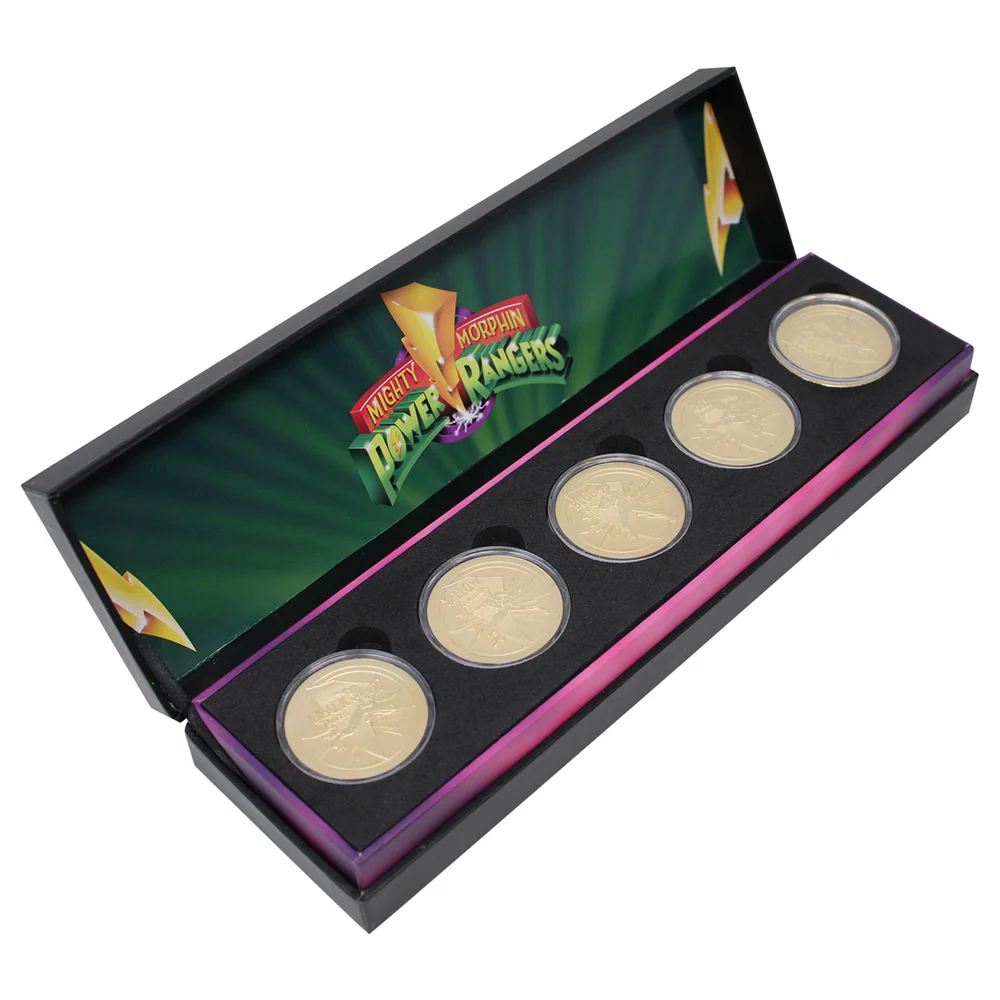 Power Rangers Limited Edition Coin Set - Zavvi Exclusive by DUST! Afbeelding 1