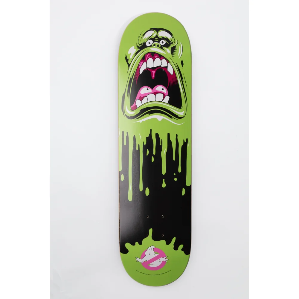 Ghostbusters Slimer DUST! Exclusive Skateboard Deck - Limited to 500 pieces only Afbeelding 1