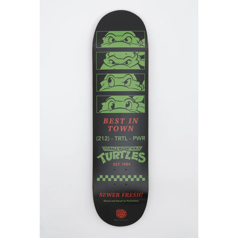 Teenage Mutant Ninja Turtle DUST! Exclusive Black Skateboard Deck - Limited to 500 pieces only Afbeelding 1