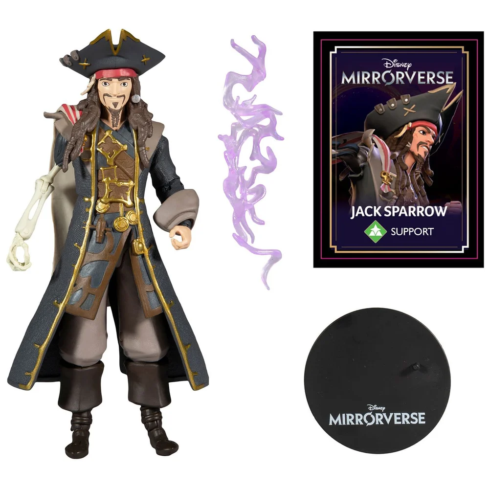 McFarlane Disney Mirrorverse 7" Figure - Jack Sparrow Afbeelding 1