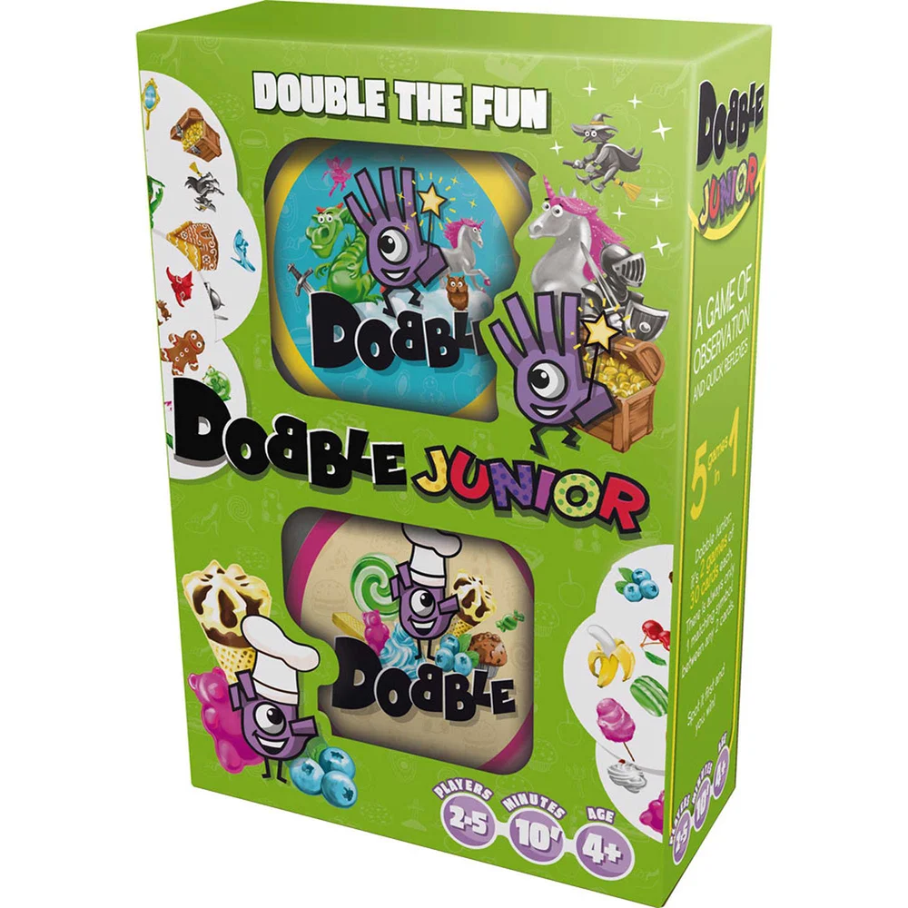 Dobble Kaartspel - Junior Editie Afbeelding 1