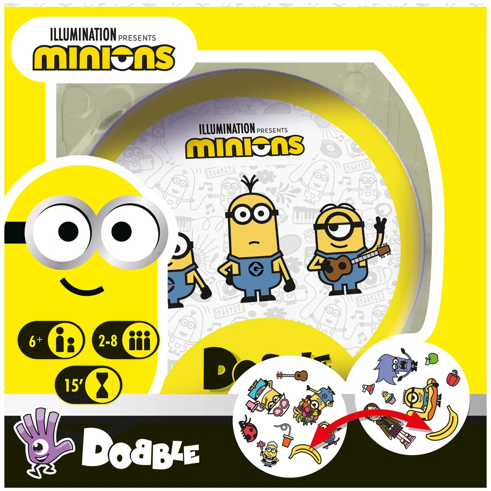 Dobble Card Game - Minions Edition Afbeelding 1