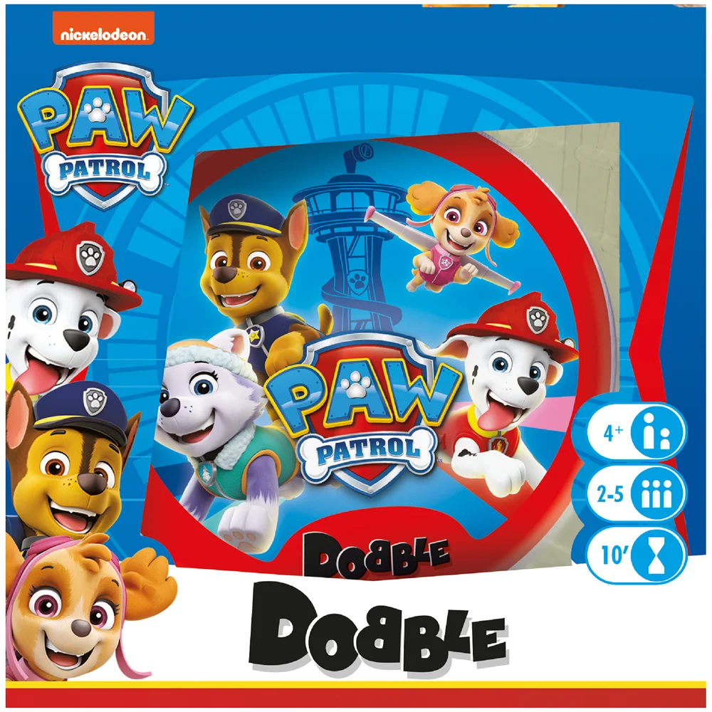 Dobble Card Game - Paw Patrol Edition Afbeelding 1