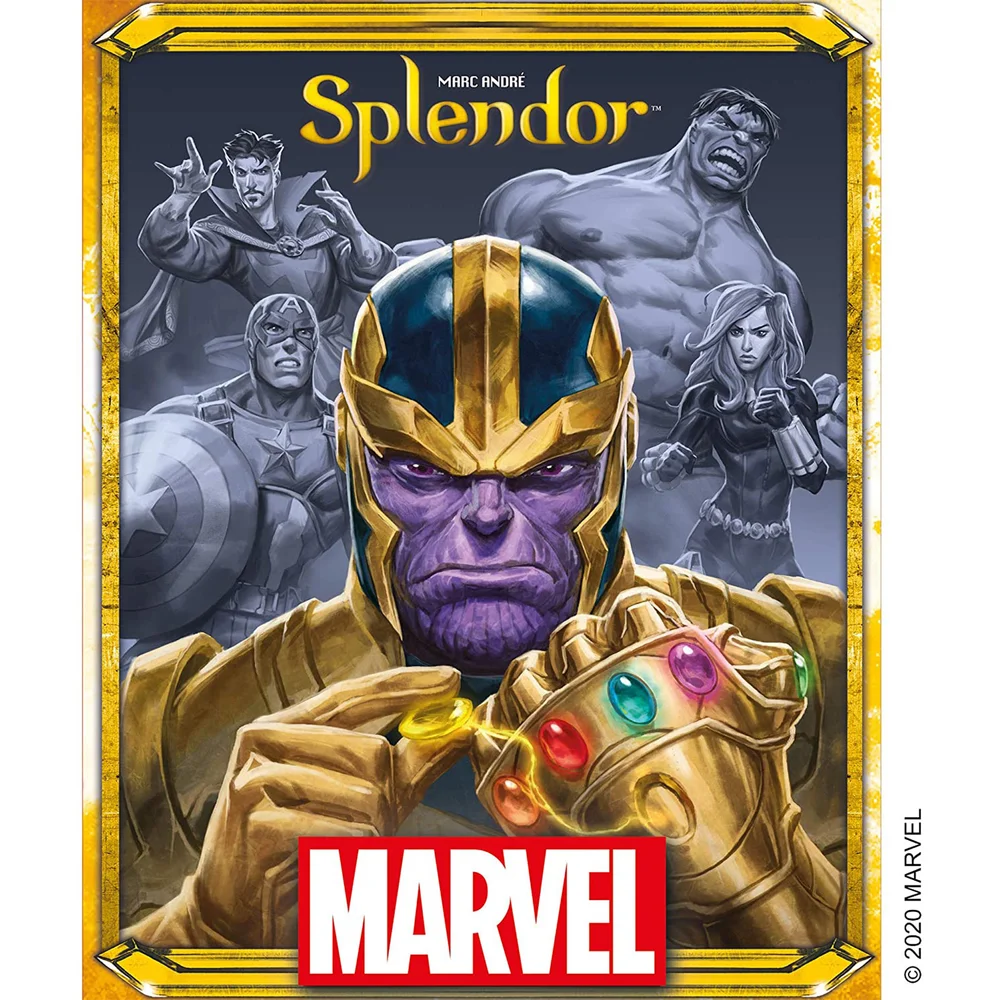 Splendor Board Game - Marvel Edition Afbeelding 1