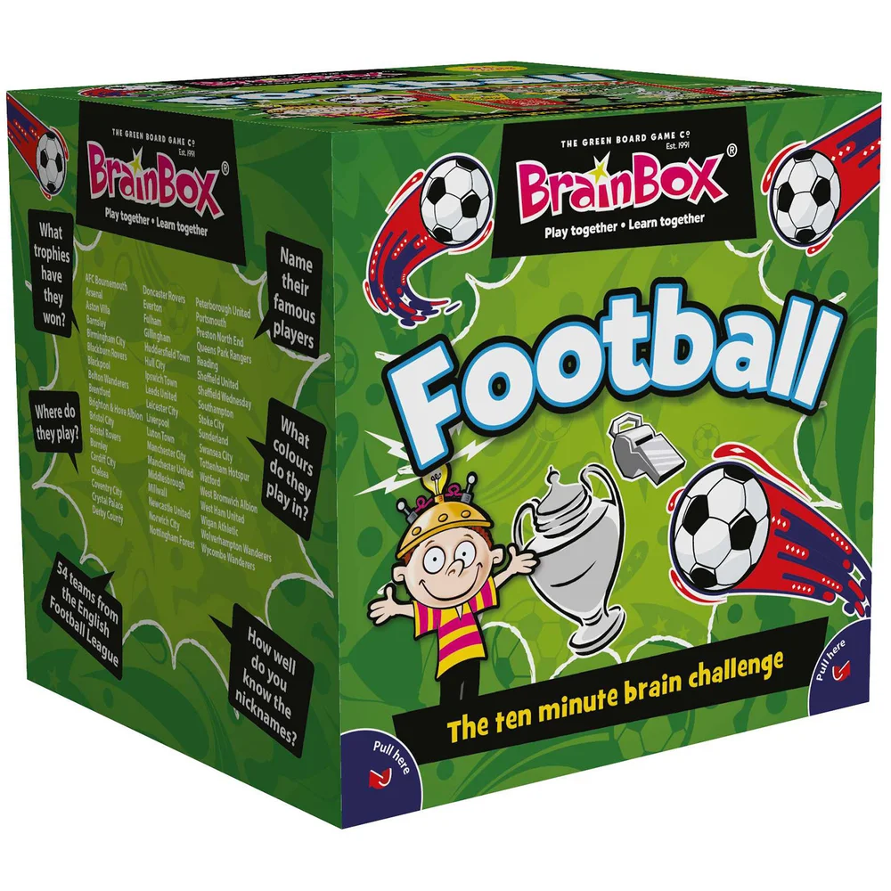 BrainBox Kaartspel - Voetbal Editie Refresh (55 Kaarten) Afbeelding 1