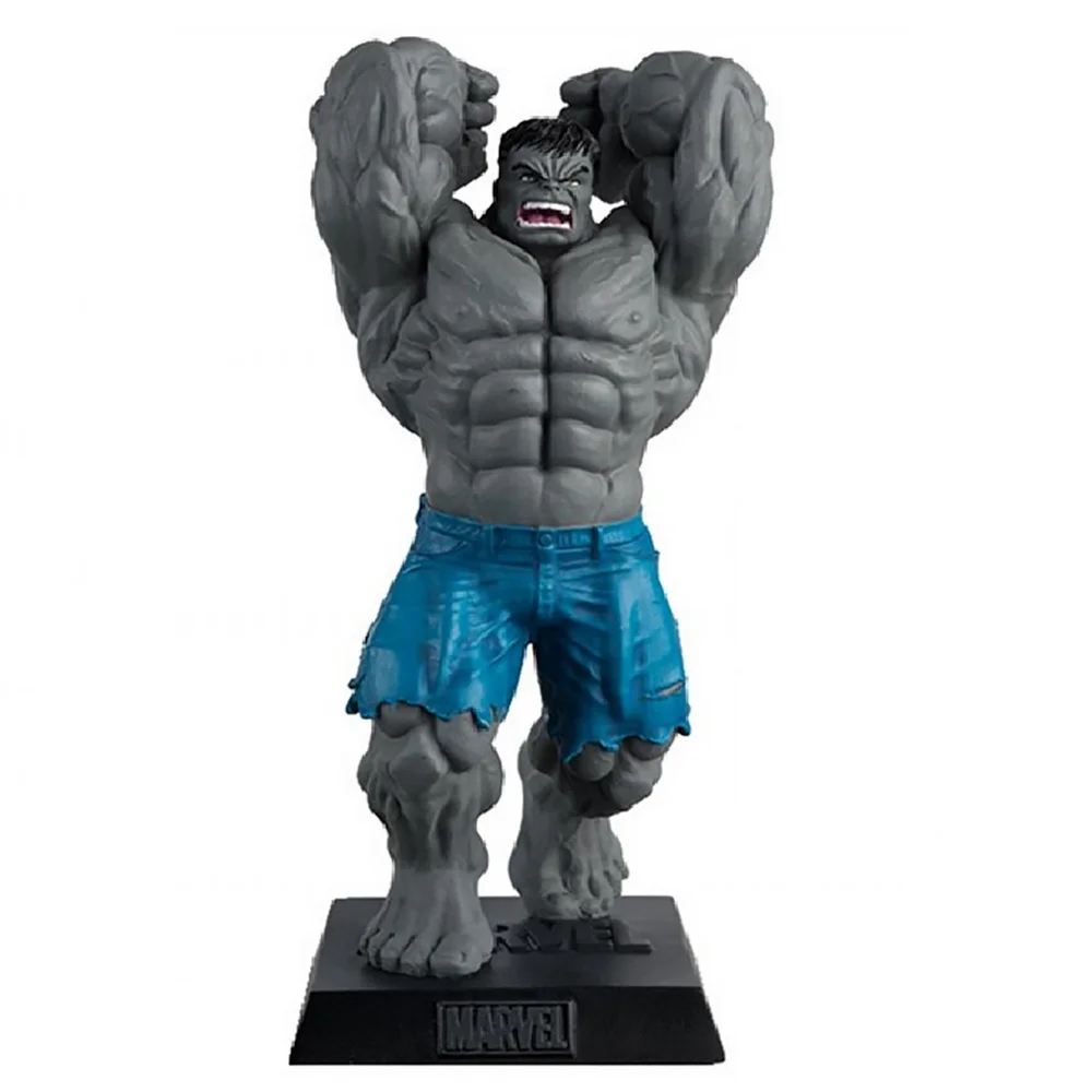 Eaglemoss Marvel Grey Hulk Deluxe 15 cm Schaalfiguur Afbeelding 1