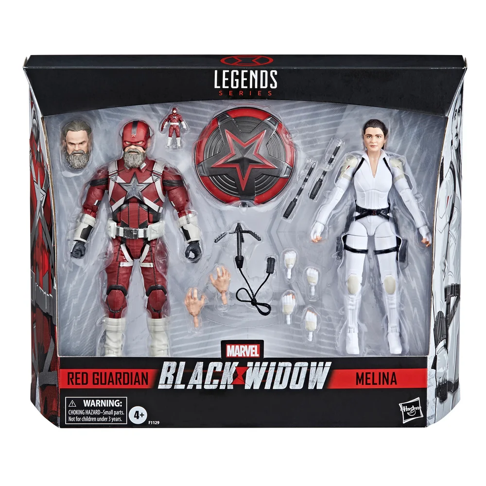 Hasbro Marvel Legends Series Red Guardian & Melina Vostkoff 2-Pack Afbeelding 1