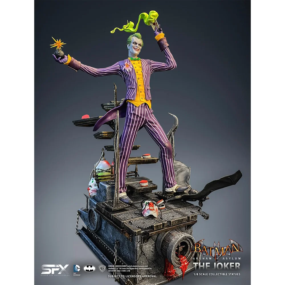 Silver Fox Collectibles Batman Arkham Knight Joker 1/8 Schaalbeeld Afbeelding 1