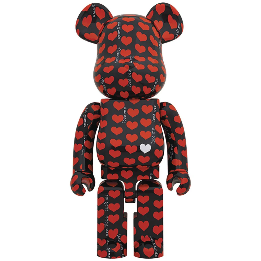 Medicom verberg Black Heart 1000% Be@rbrick Afbeelding 1