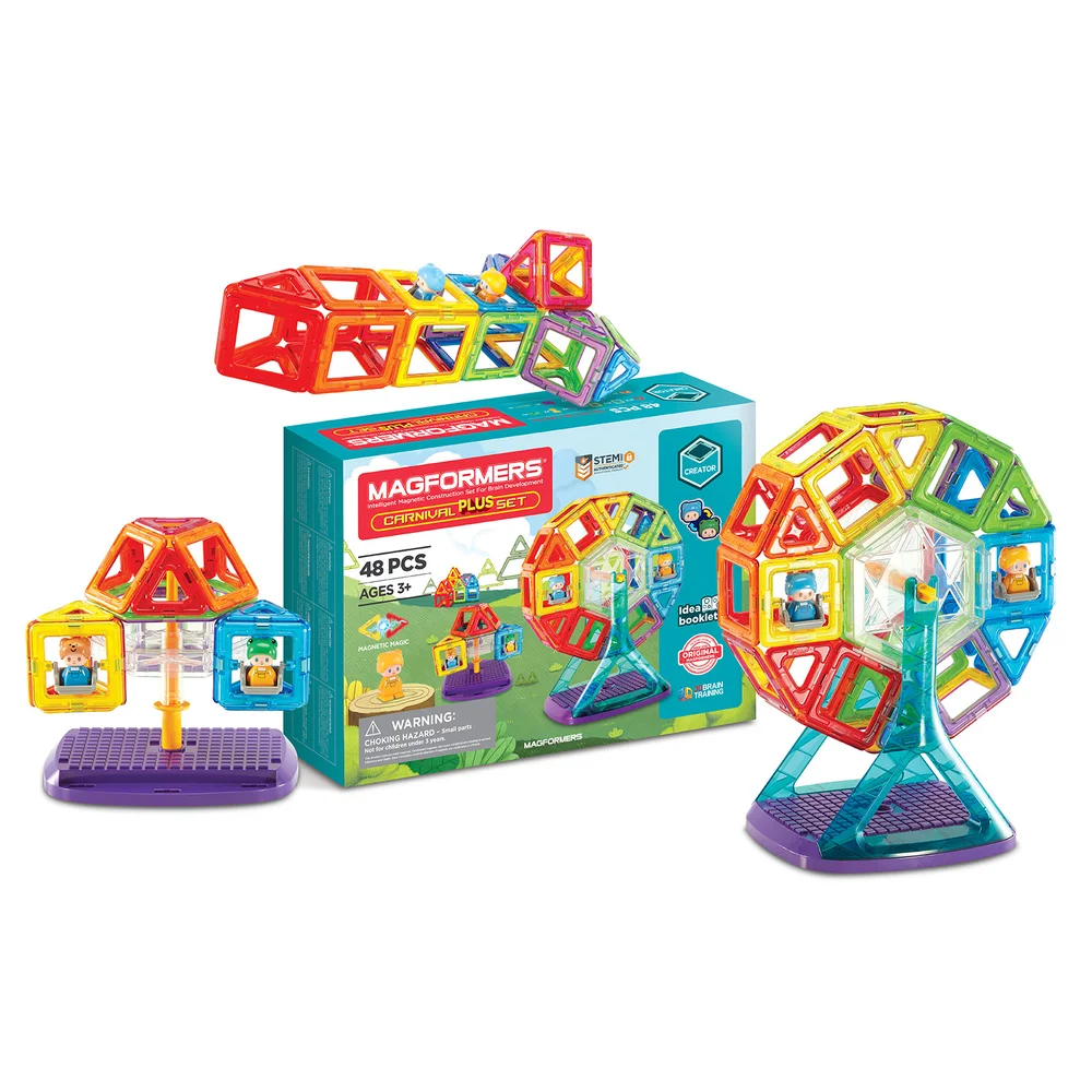 Magformers - Carnival PlusMagnetic Building Set Afbeelding 1