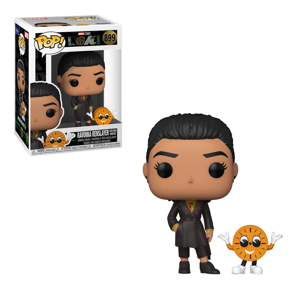 Marvel Loki Ravonna Renslayer with Miss Minutes Funko Pop! Vinyl Afbeelding 1