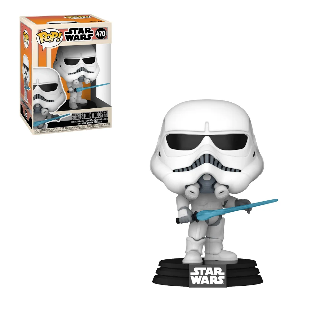 Star Wars Concept Series Stormtrooper Funko Pop! Vinyl Afbeelding 1