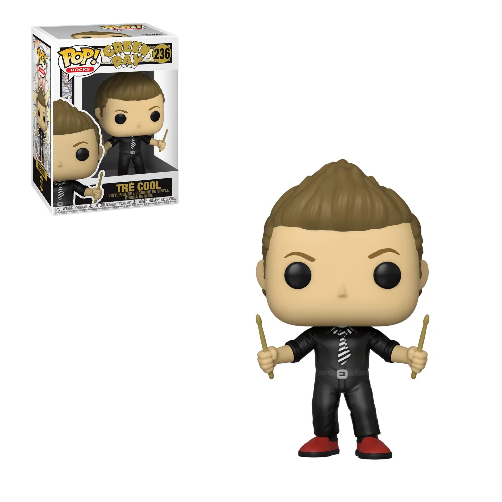 Green Day Tré Cool Funko Pop! Vinyl Afbeelding 1