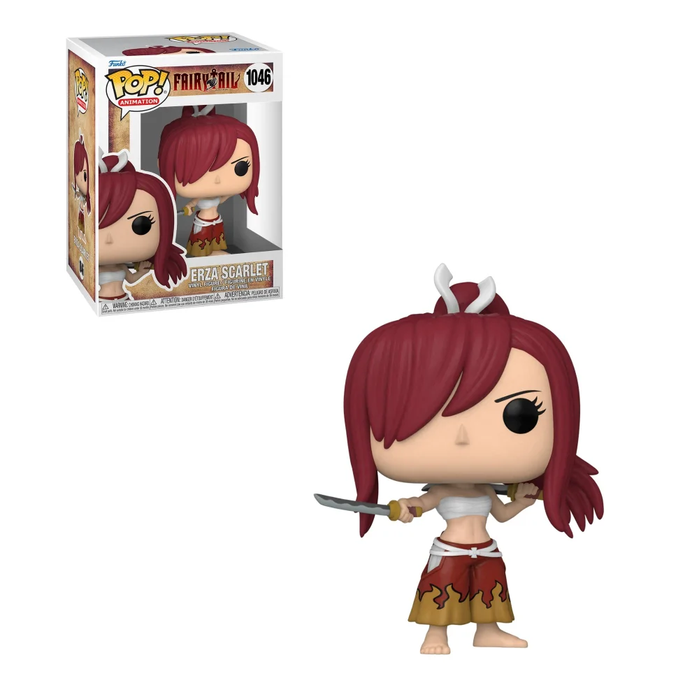 Fairy Tail Erza Scarlet Funko Pop! Vinyl Afbeelding 1