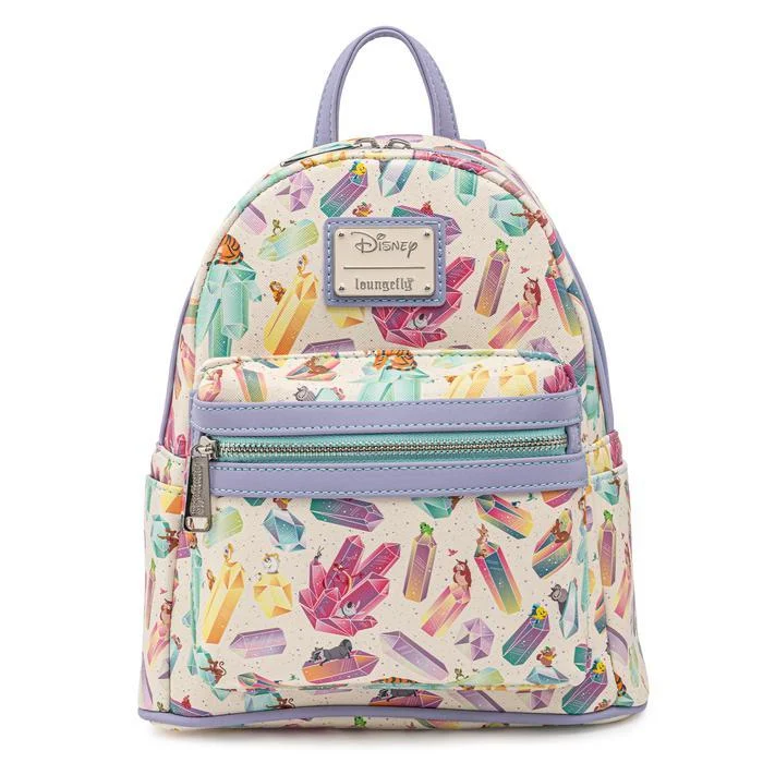 Loungefly Disney Crystal Sidekicks Aop Mini Backpack Afbeelding 1