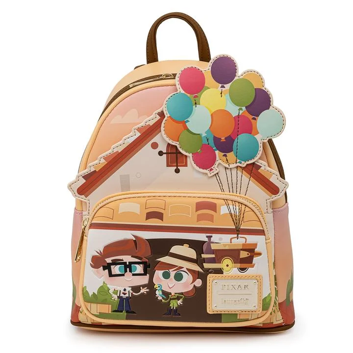Loungefly Pixar Up Working Buddies Mini Backpack Afbeelding 1