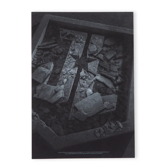 Justice League Logo Poster Giclee Art Print