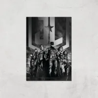 Justice League Team Poster Giclee Art Print