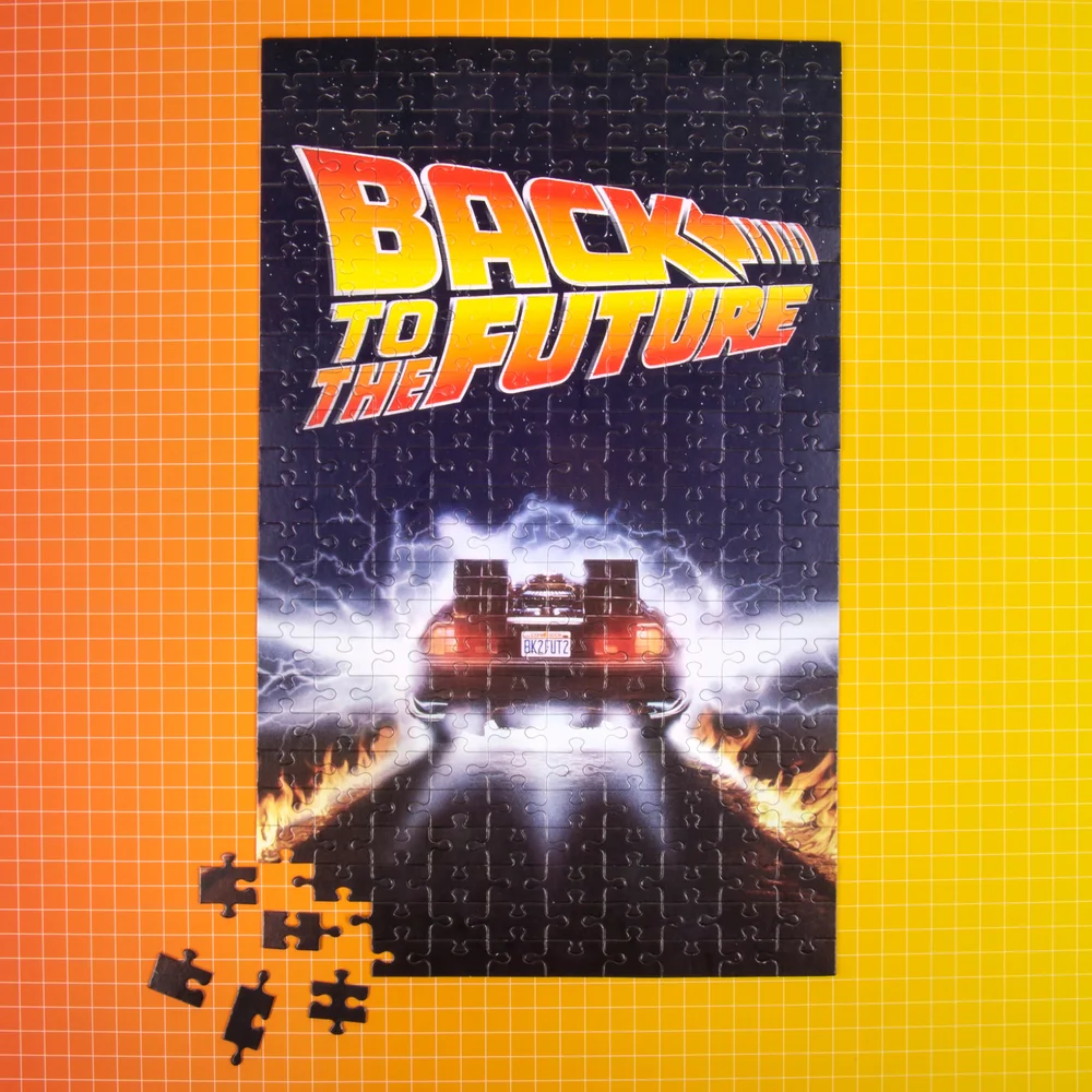 Back To The Future Jigsaw Puzzle Afbeelding 1