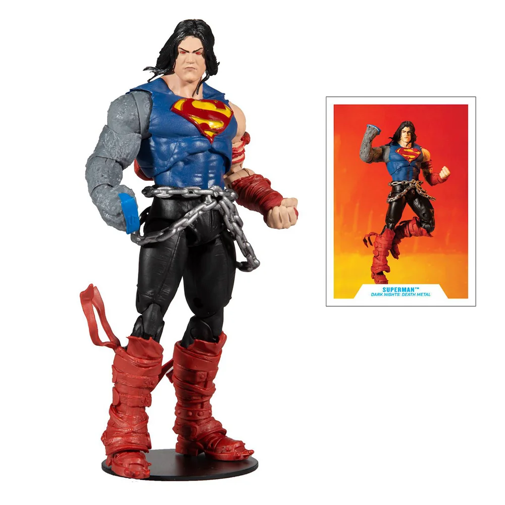 McFarlane DC Build-A-Figure Wv4 - Death Metal - Superman Actiefiguur Afbeelding 1