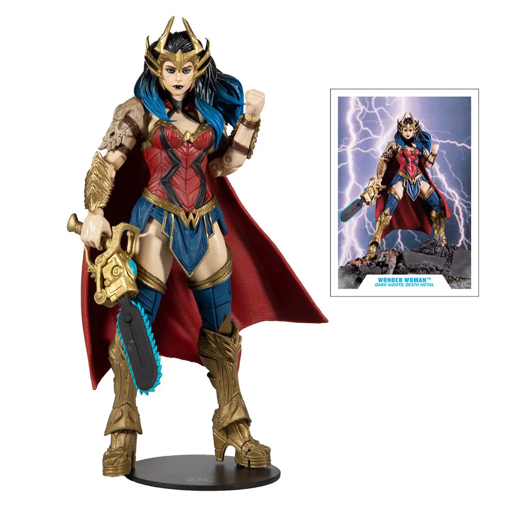 McFarlane DC Build-A-Figure Wv4 - Death Metal - Wonder Woman Actiefiguur Afbeelding 1