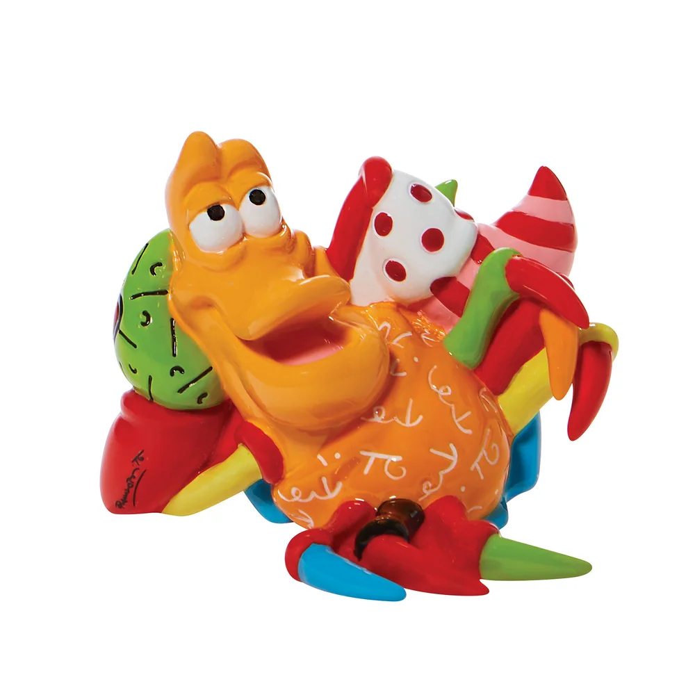 Disney Britto Collectie Sebastian Mini Beeldje Afbeelding 1