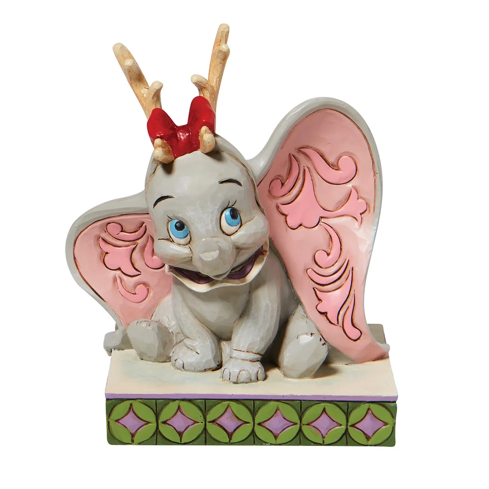 Disney Traditions Flying Dumbo As A Reindeer Afbeelding 1