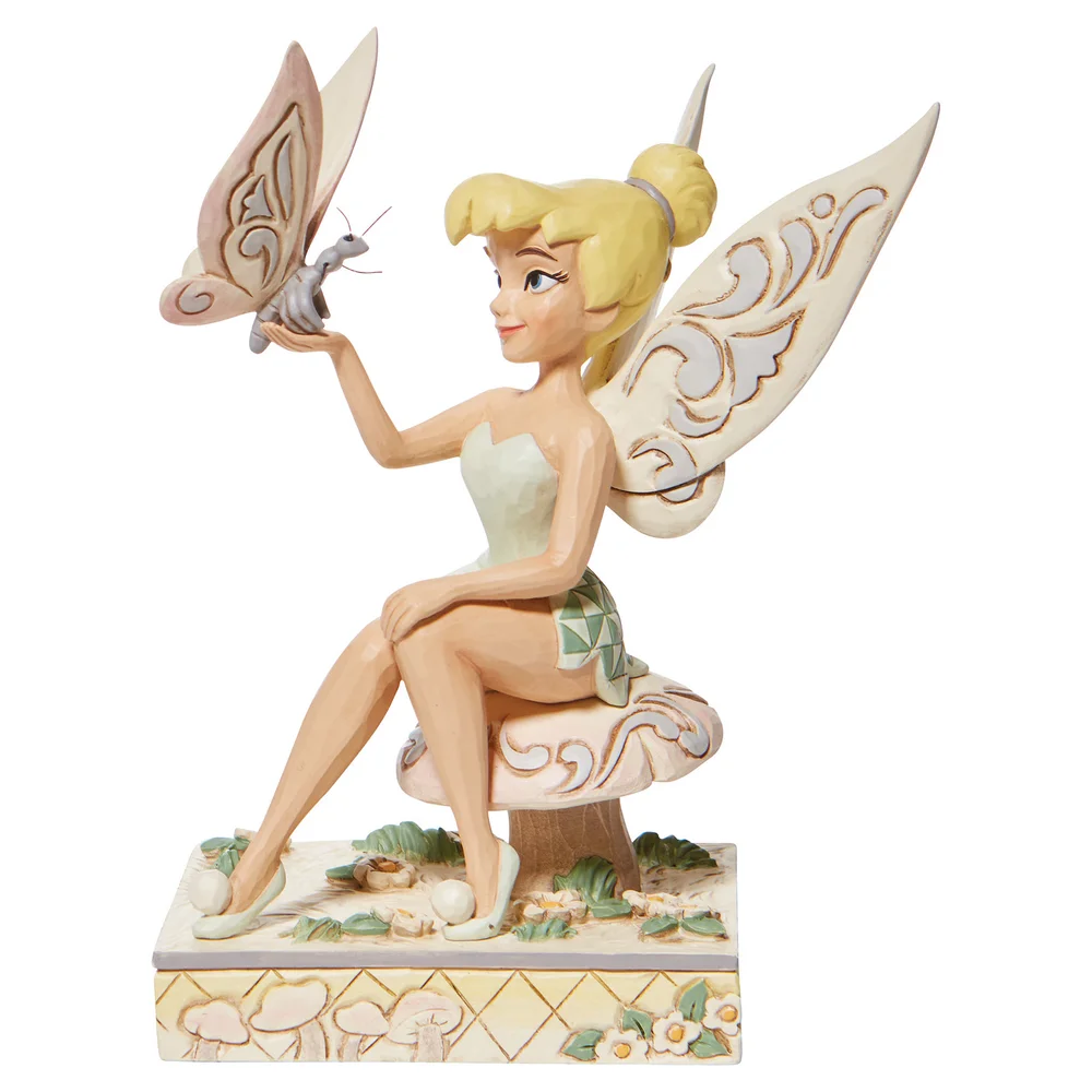 Disney Traditions Wit Bos Tinkerbell Beeldje Afbeelding 1