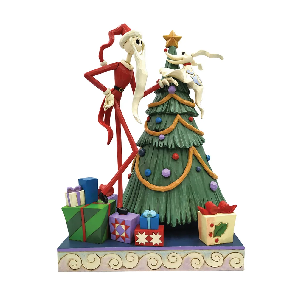 Disney Tradities Kerstman Jack Met Nul Beeldje Afbeelding 1
