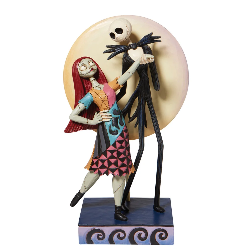 Disney Tradities Jack en Sally Love Beeldje Afbeelding 1
