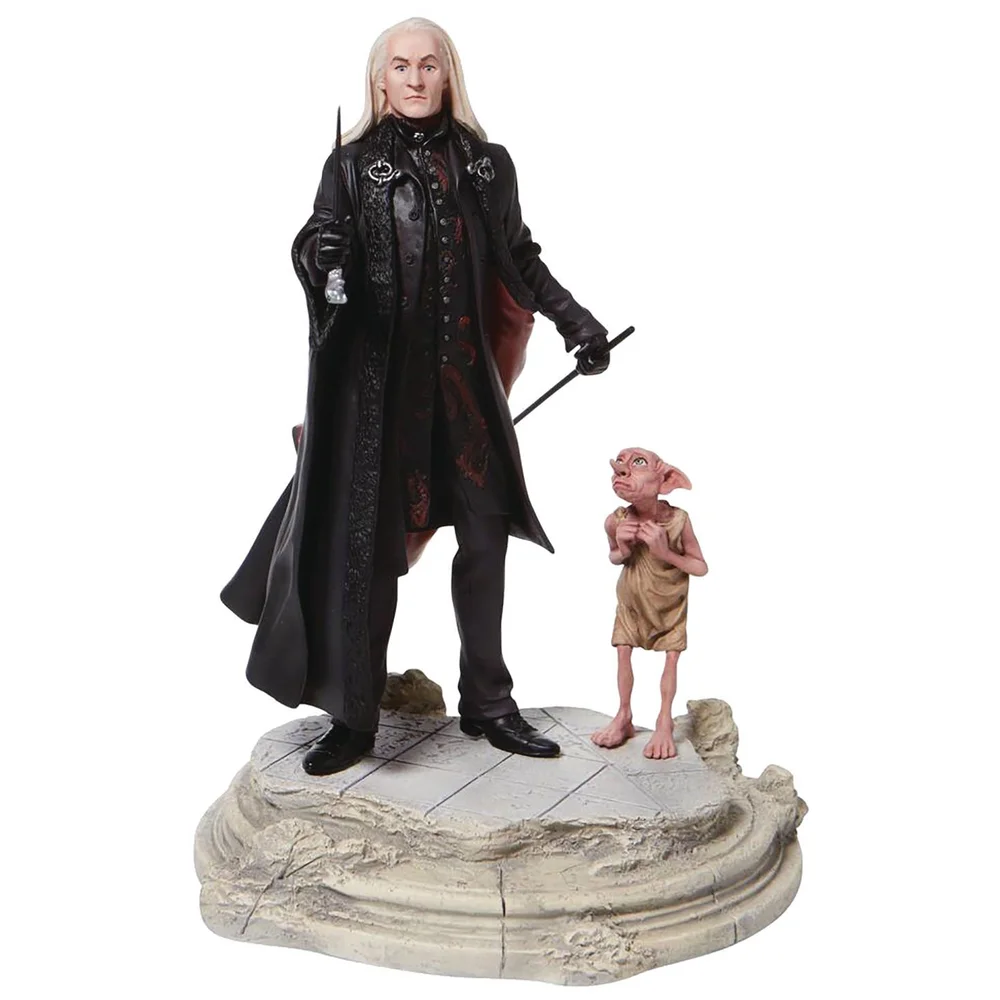 Wizarding World Of Harry Potter Lucius & Dobby Beeldje Afbeelding 1