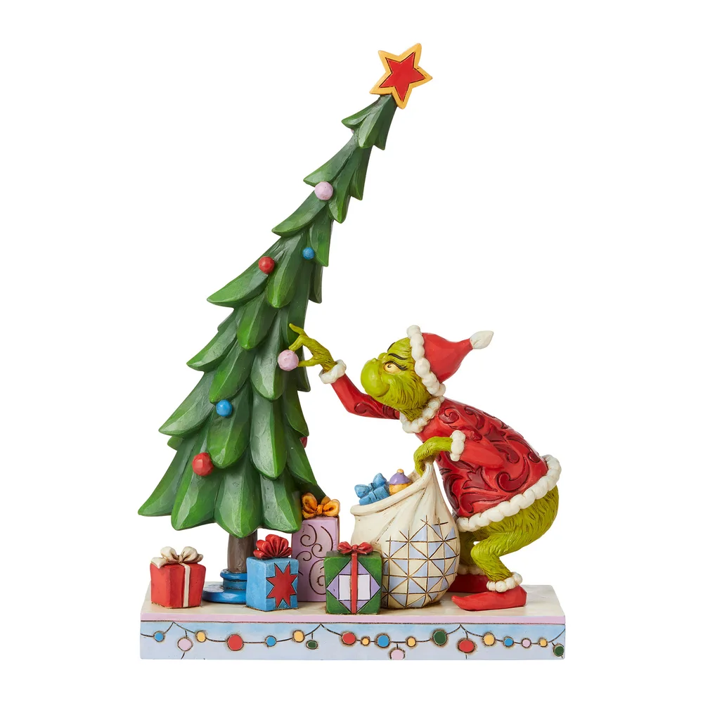 The Grinch By Jim Shore Grinch Undecorating Tree Fig Afbeelding 1