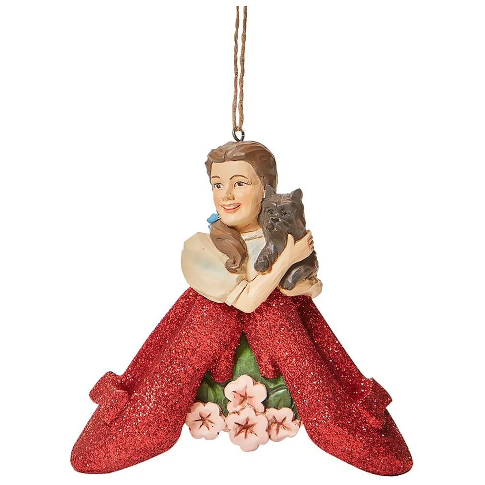 Wizard Of Oz By Jim Shore Dorothy And Toto Hanging Ornament Afbeelding 1