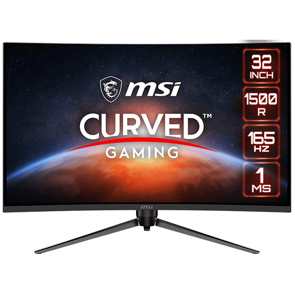 MSI Optix AG321CQR 31.5" Curved Gaming Monitor Afbeelding 1