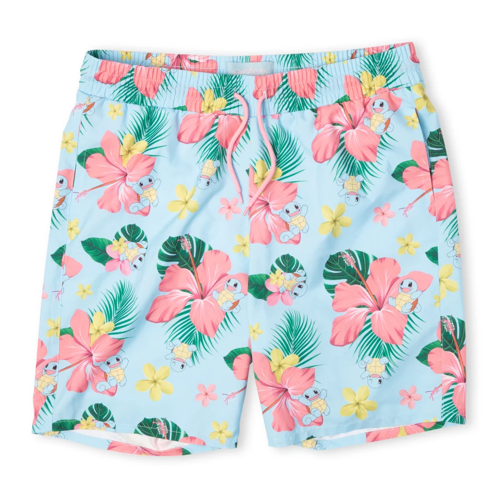 Pokémon Squirtle Swim Shorts - Blue - L Afbeelding 1