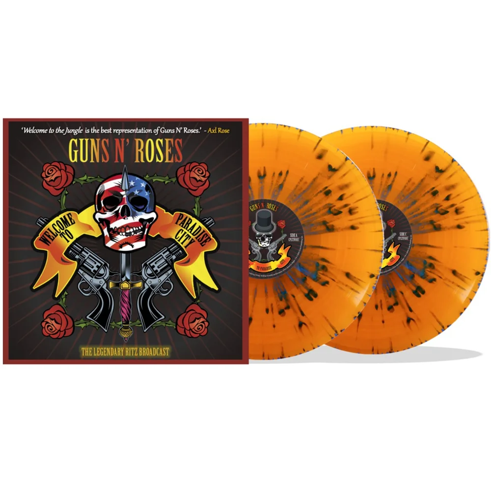 Guns N' Roses - Welcome To Paradise City (Splatter Vinyl) 25 cm Afbeelding 1
