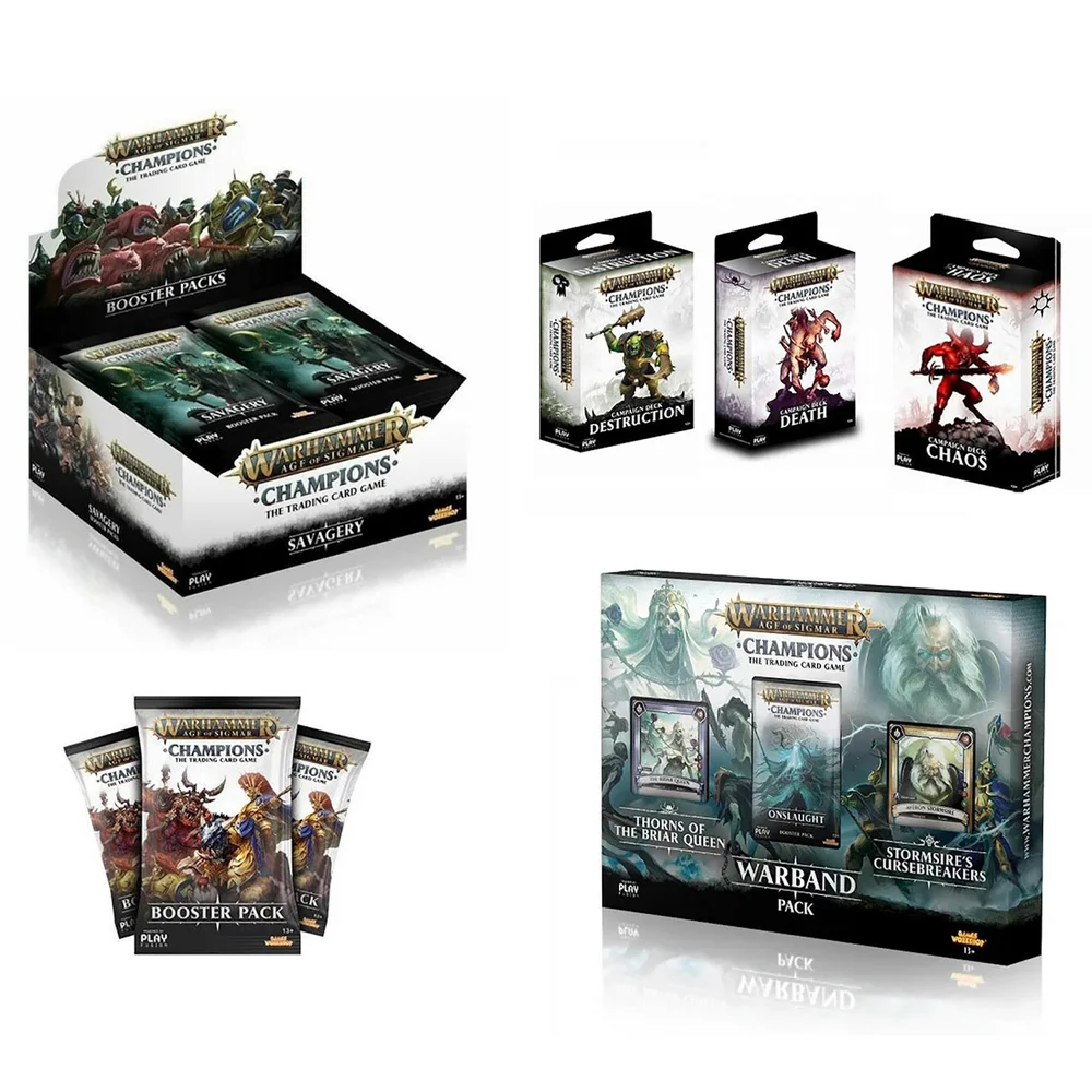 Warhammer Age of Sigmar Deluxe Trading Card Game Mega Bundel Afbeelding 1
