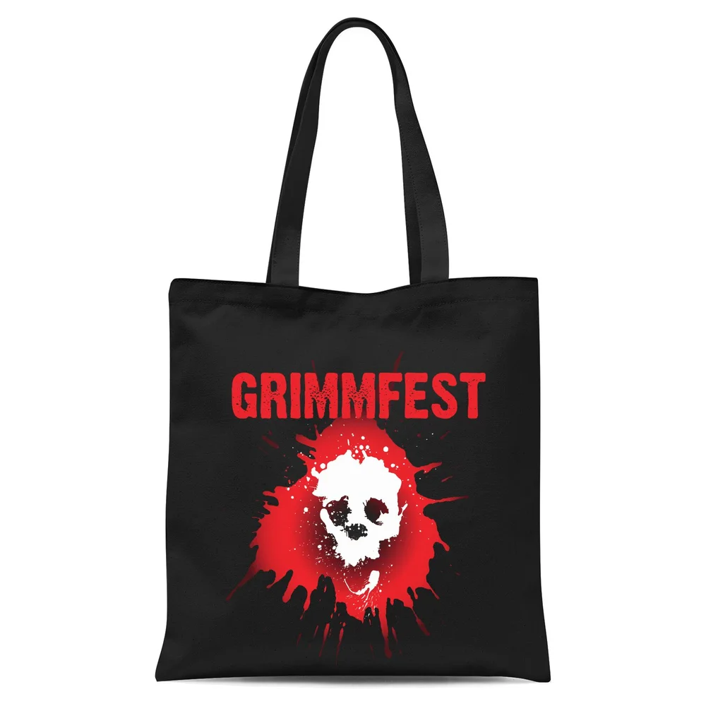 Grimmfest Logo Tote Bag - Black Afbeelding 1