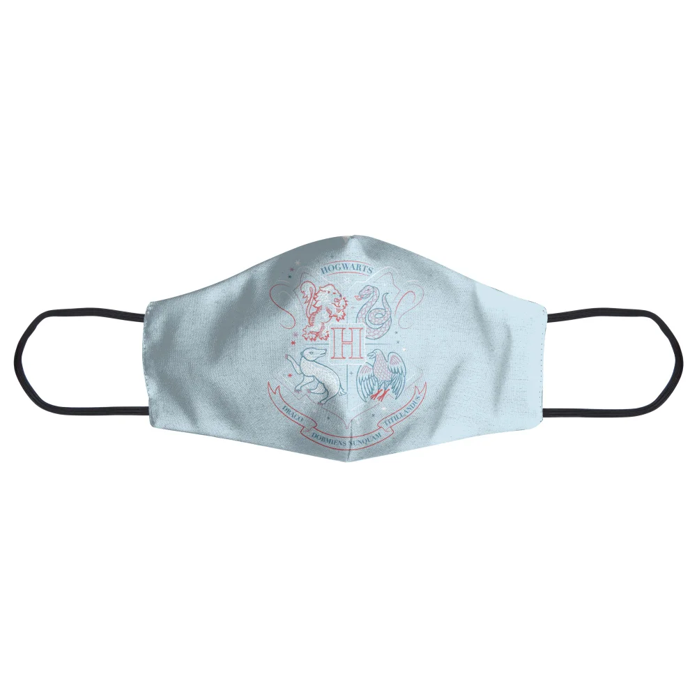 Harry Potter Hogwarts Houses Face Mask - S Afbeelding 1