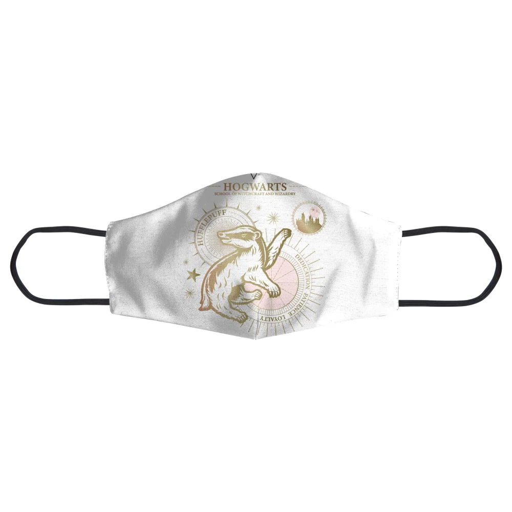 Harry Potter Golden Hufflepuff Face Mask - S Afbeelding 1