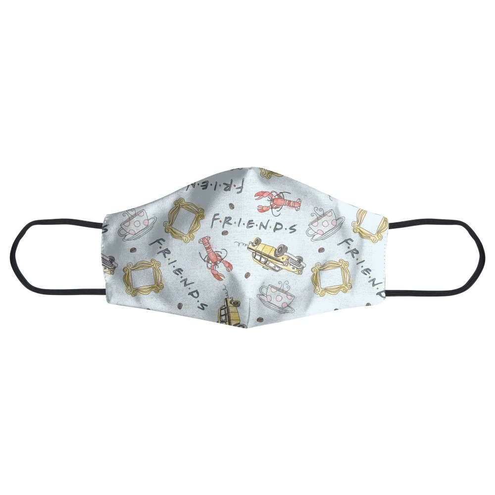 Friends The One With Lockdown Face Mask - S Afbeelding 1
