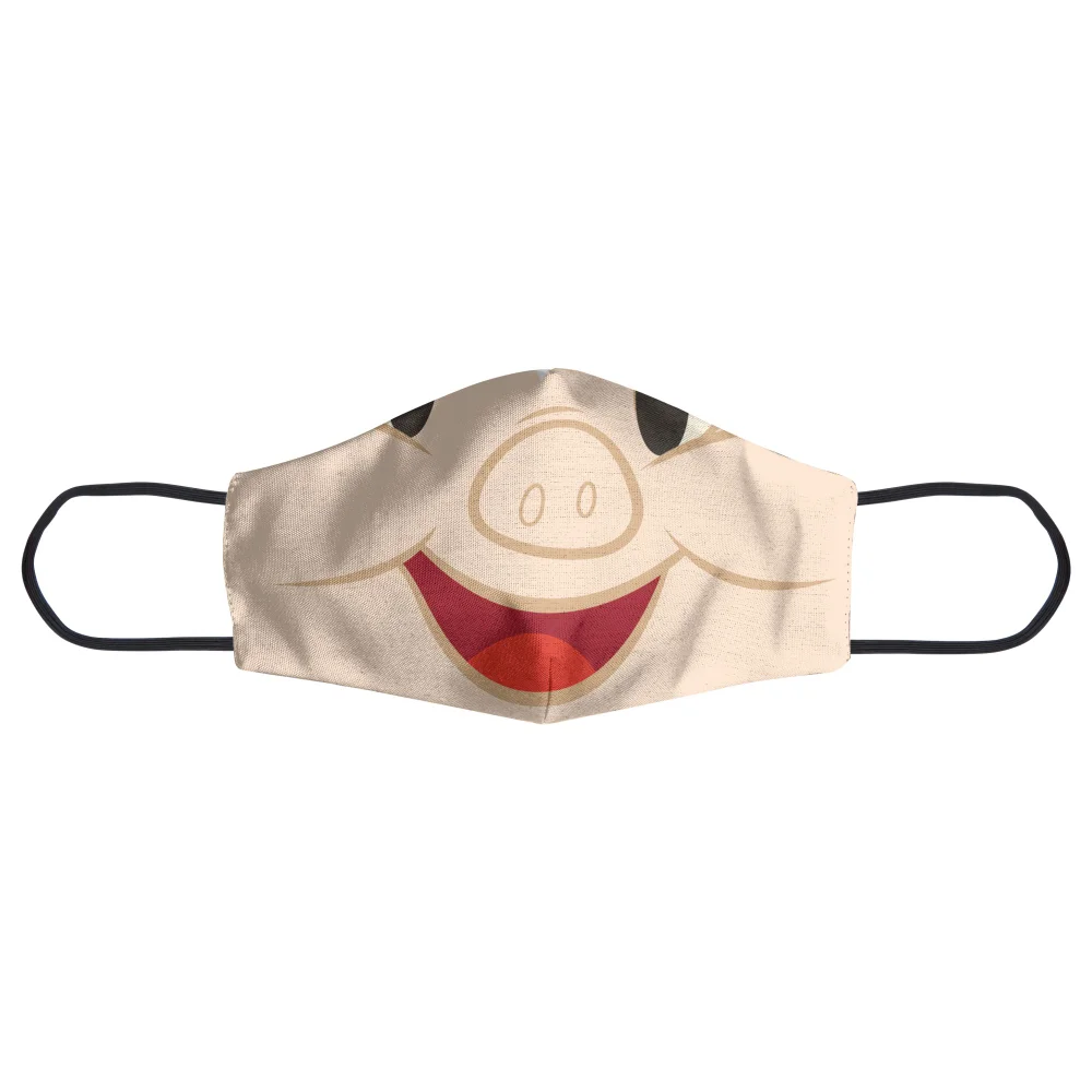 Looney Tunes Porky Pig Face Mask - S Afbeelding 1