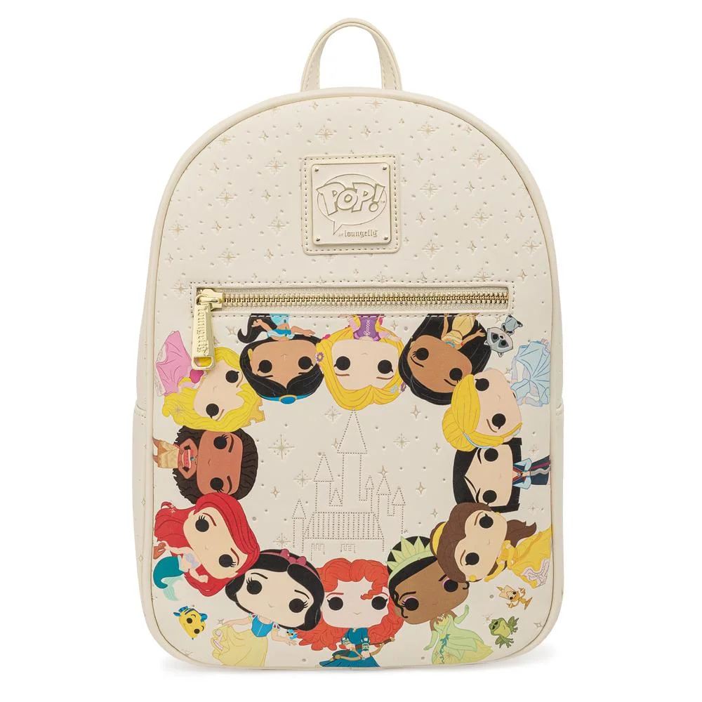 Pop By Loungefly Disney Princess Circle Mini Backpack Afbeelding 1