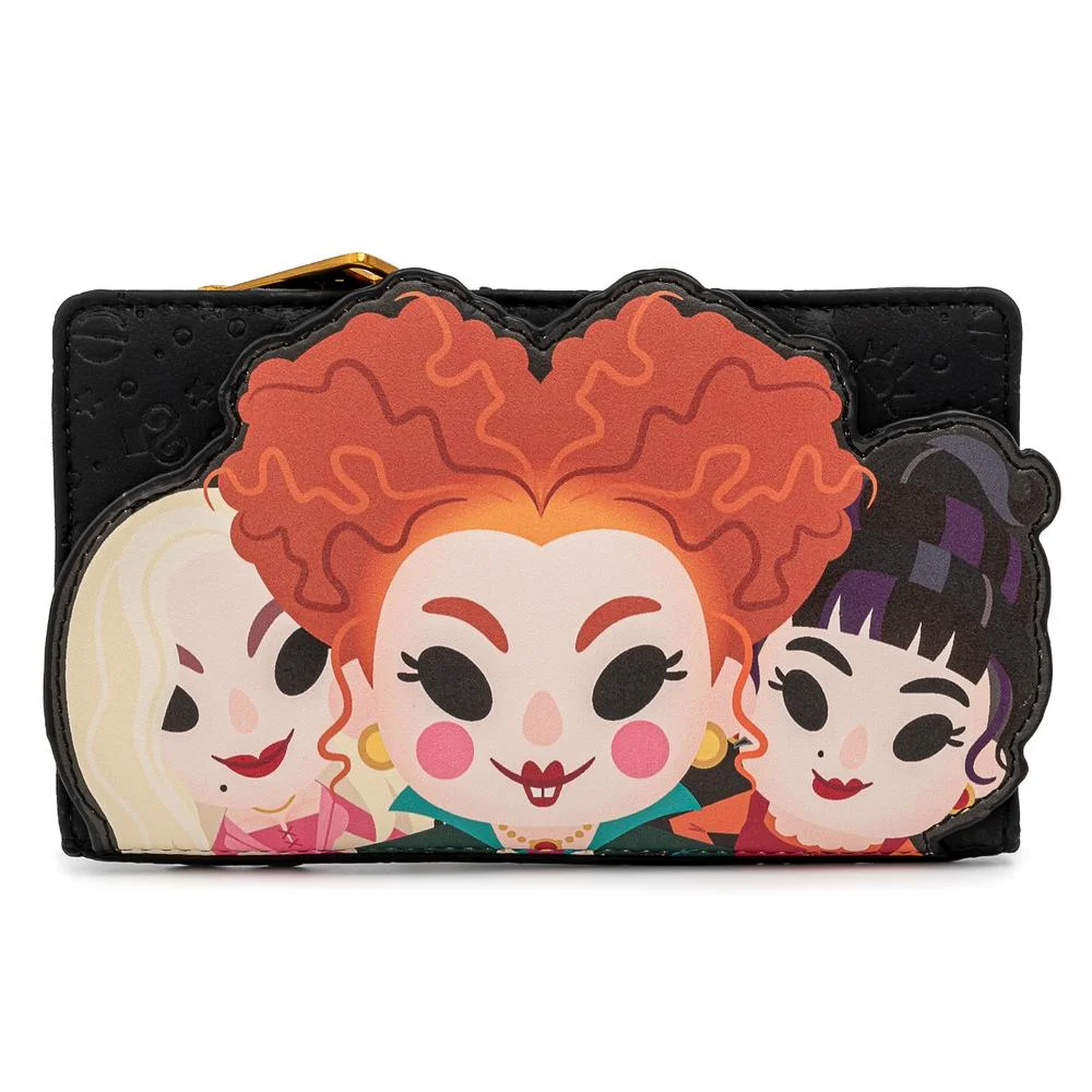 Loungefly Disney Hocus Pocus Sanderson Sisters Flap Wallet Afbeelding 1